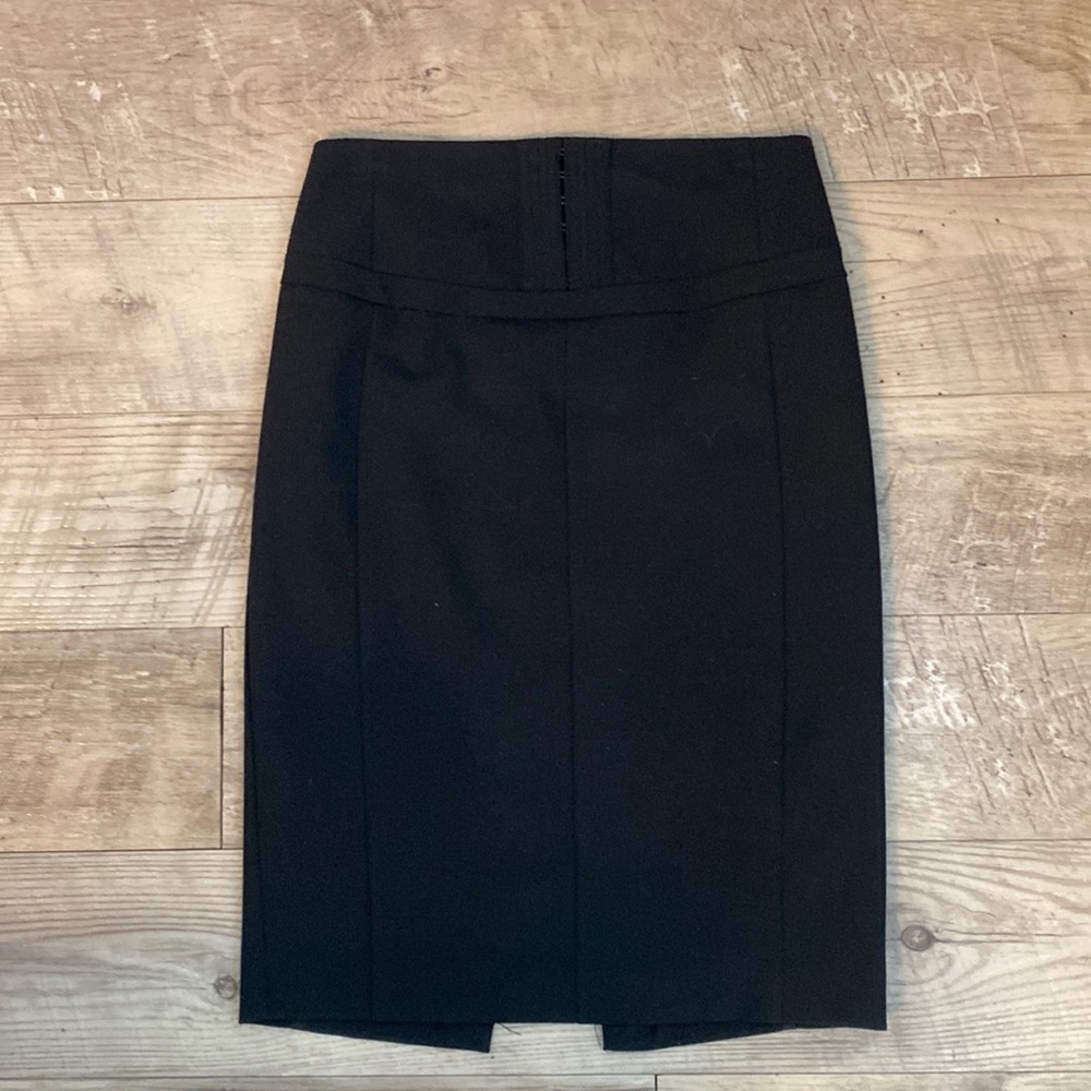Express Design Studio Classic Black Pencil Skirt